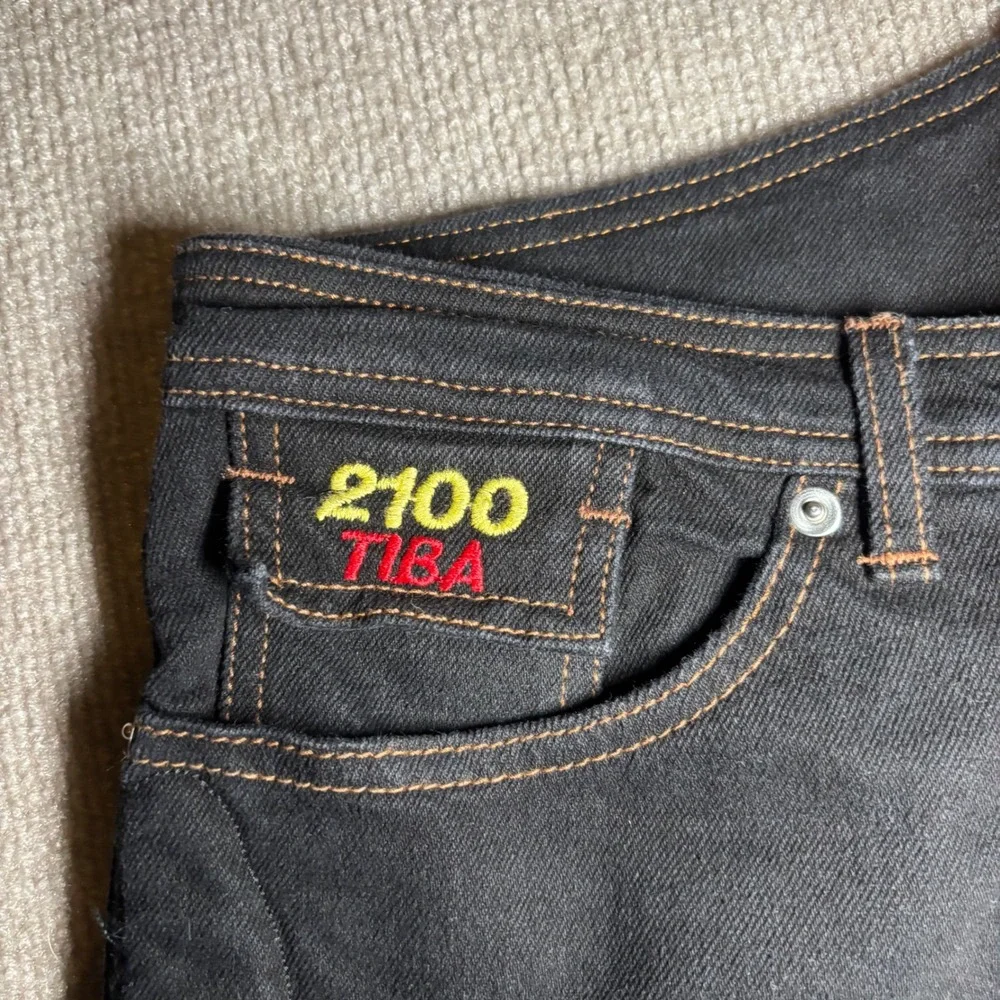 Giali Italy Motorcycle Riding Jeans Black Padded Armor 2100 TIBA Mens 36 52 - Picture 5 of 16